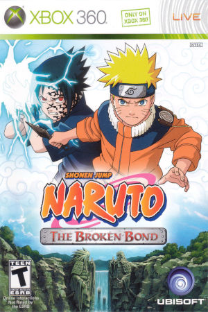 naruto the broken bond clean cover art